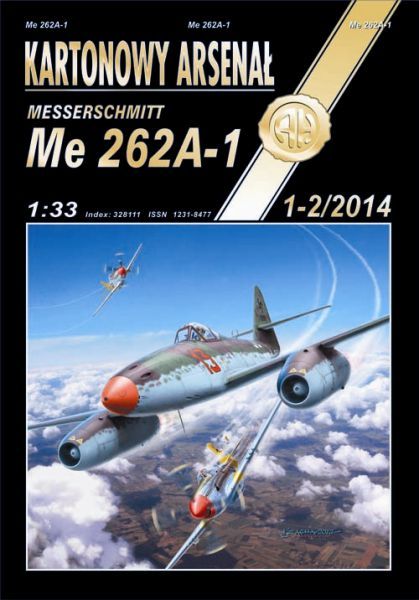 Messerschmitt Me-262A-1 Schwalbe (1945) 1:33 extrem²
