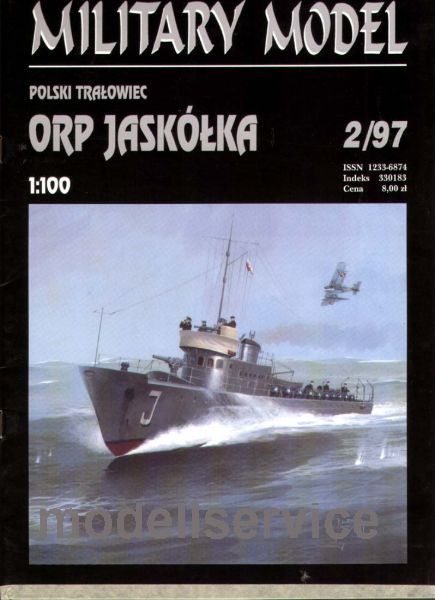Minenleger ORP Jaskolka (1935)  1:100