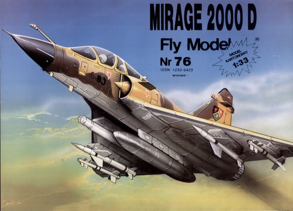 Mirage 2000D Franz. Luftwaffe (Kuwait-Krieg) 1:33 übersetzt