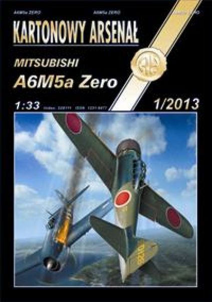 Mitsubishi A6M5a Zero Model 52a (302. Kokutai, 1945) 1:33