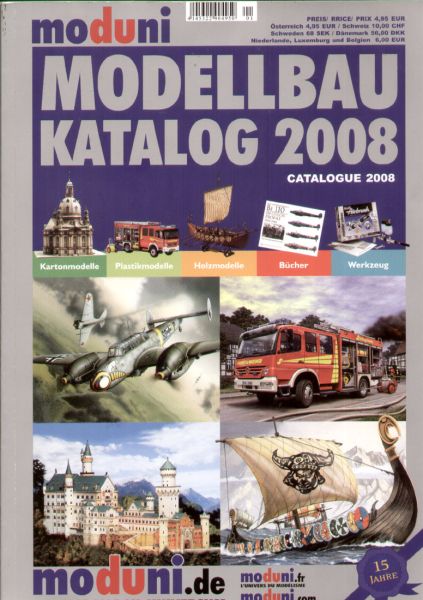 Modellbau-Hauptkatalog MODUNI 2008