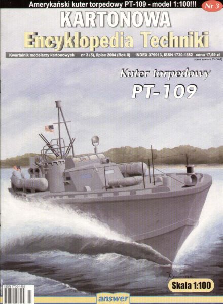 Mosquito boats USS PT-109 (ELCO-Class) 1:100