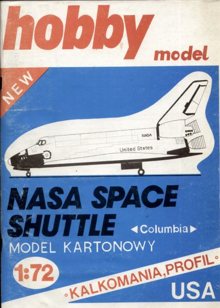 NASA Space Shuttle "COLUMBIA" 1:72 Erstausgabe