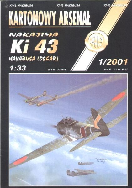 Nakajima Ki-43-II Hayabusa (Oscar), Herbst 1943 1:33 übersetzt