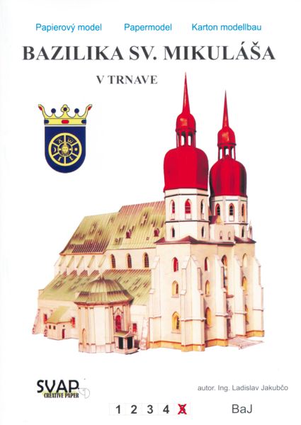 Nikolaus-Dom (Dóm svätého Mikulá¨a) von Trnava/Tyrnau 1:200