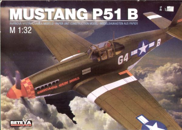 North American P-51B Mustang der USAAF 1:32 übersetzt