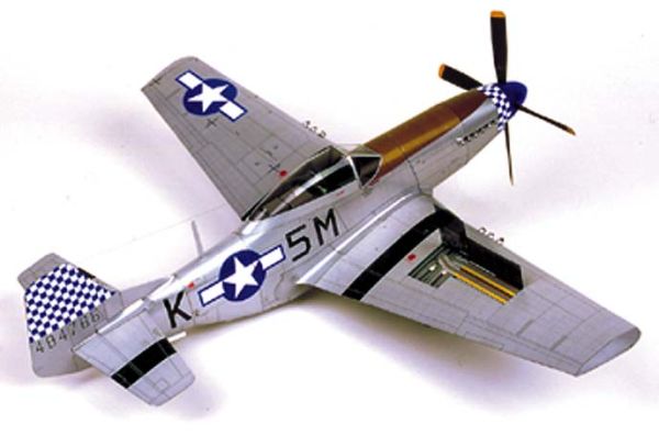 North American P-51D Mustang 1:24 übersetzt