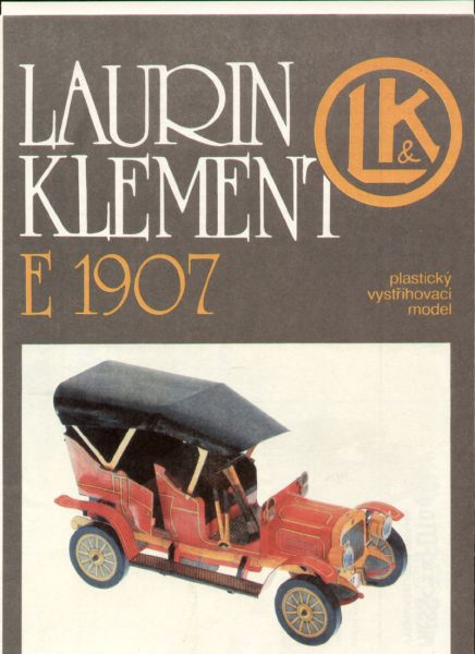 Oldtimer Laurin Klement E 1907 1:24