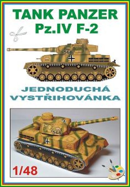 Panzer IV Ausf. F2 1:48 einfach