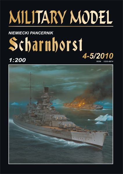 Panzerschiff SCHARNHORST (1943) 1:200 extrem² übersetzt