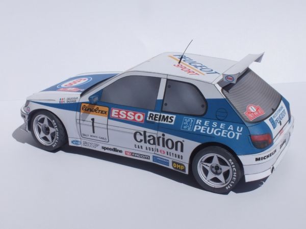 Peugeot 306 Maxi Rallye Monte-Carlo 1996 1:24