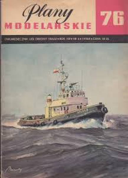 Polnischer Hafen- und  Assistenzschlepper Atlas II (1966) 1:25 Baupläne
