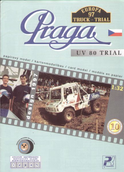 Praga UV 80 Trial (Europa Truck-Trial 1997) 1:32