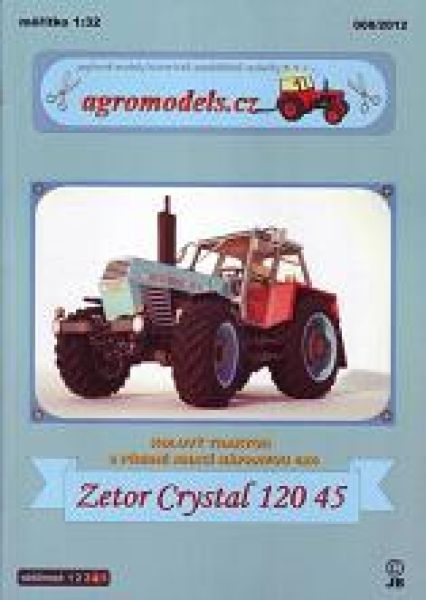 Radtraktor 4x4 Zetor Crystal 120 45 (1970er) 1:32
