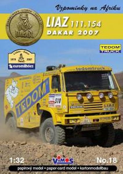 Rallyfahrzeug Liaz 111.157 (Lisboa-Dakar-Rally 2007) 1:32