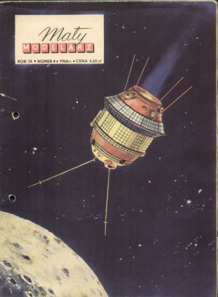 Raumfahrzeuge Gemini (1965) und Lunnik 3 (1959) 1:25