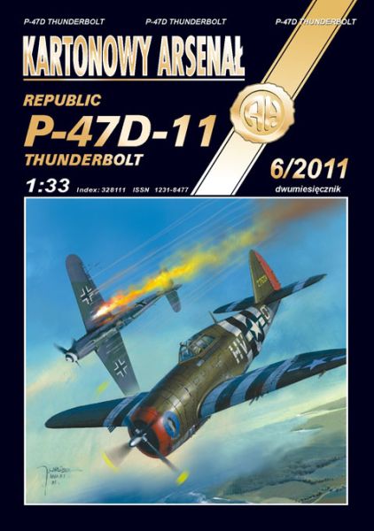 Republic P-47D-11 Thunderbolt "Pengie" 1:33 extrem!