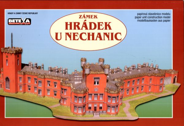 Schloss Hradek u Nechanic (19. Jh) 1:200 übersetzt