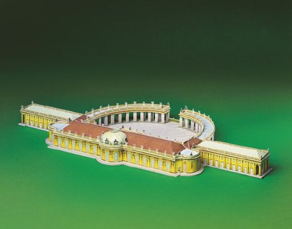Schloss Sanssouci Potsdam 1:300 deutsche Anleitung