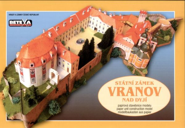 Schlosskomplex Vranov / Frain a.d. Thaya 1:250 übersetzt