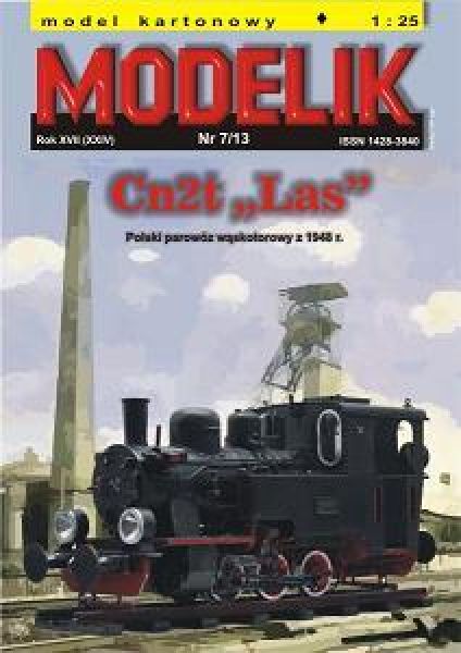 Schmalspurlokomotive Cn2t "Las" (1948) 1:25
