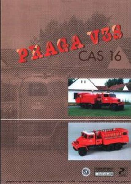 Schweres Feuerwehr-Fahrzeug PRAGA V3S CAS 16 1:32