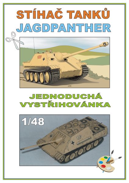 Sd.Kfz.173 Jagdpanther 1:48 einfach