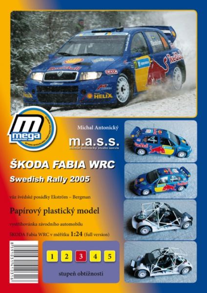 Skoda Fabia WRC Swedish Rally 2005 1:24 "full Version"