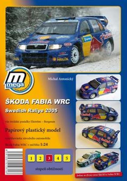 Skoda Fabia WRC Swedish Rally 2005 1:24