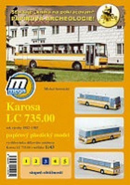 Stadtbus Karosa LC 735.00 CSAD Praha/Prag (1982/85) 1:43