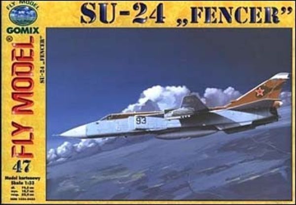 Suchoi Su-24M Fencer-D 1:33 (Broschüre)