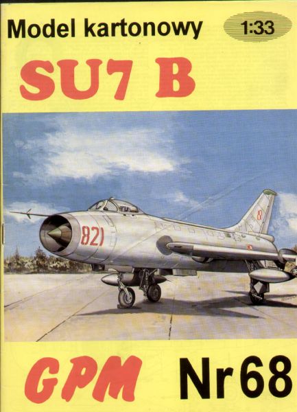 Suchoj Su-7 B 1:33 (Silberdruck) übersetzt