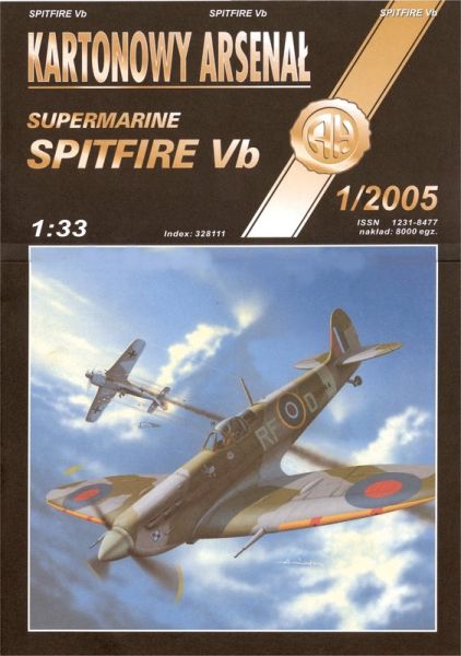 Supermarine Spitfire Mk.Vb (303.Squadron der RAF) 1:33 übersetzt