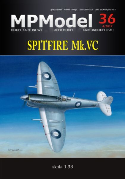 Supermarine Spitfire Mk.Vc der Royal Australian Air Force (RAAF) 1:33