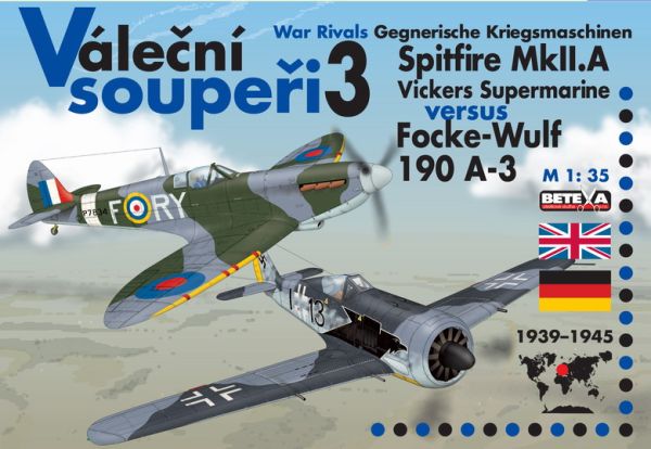 Supermarine Spitfire Mk.II A und Focke-Wulf Fw-190 A-3 1:35