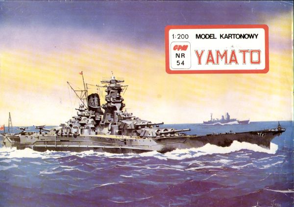 Superpanzerschiff IJN Yamato 1:200 Länge: 132cm!