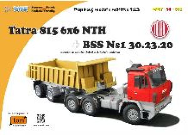 TATRA T815 NTH 6x6 mit Kipper Auflieger BSS NS1 32.23.20 1:25
