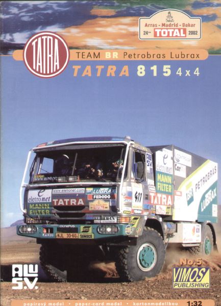 Tatra 815 4x4 Rally Dakar 2002 1:32
