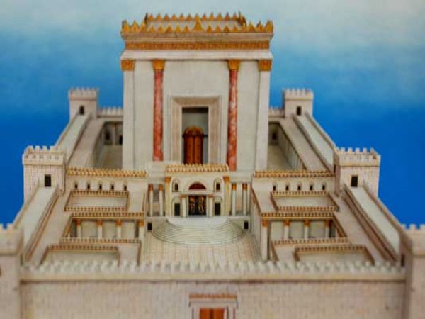 Tempel in Jerusalem zur Zeit Jesu 1:250 deutsche Anleitung