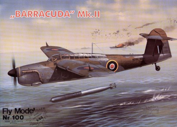 Torpedoflugzeug Fairey Barracuda Mk. II 1:33 übersetzt