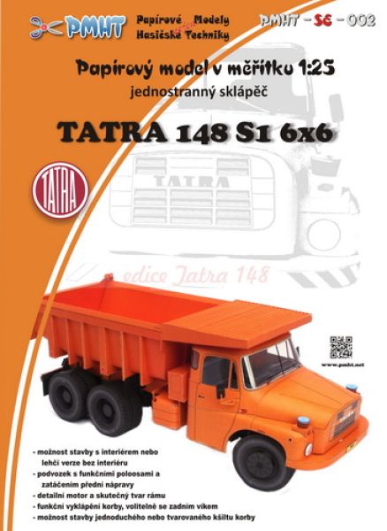 Tschechoslowakischer Kipper Tatra T148 S1 6x6 1:25