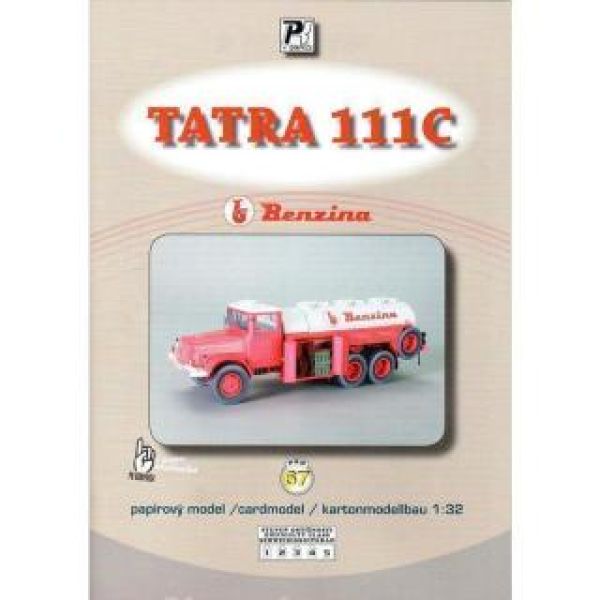 Tschechoslowakischer Tankwagen Tatra 111 "Benzina" 1:32