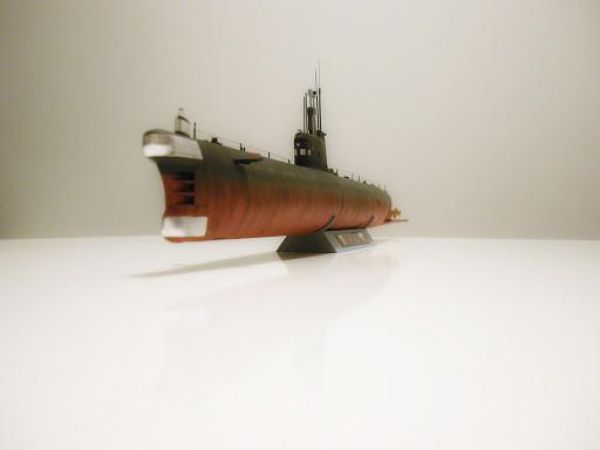 U-Boot Projekt 641 Foxtrot in 3 optionalen Darstellungen 1:200