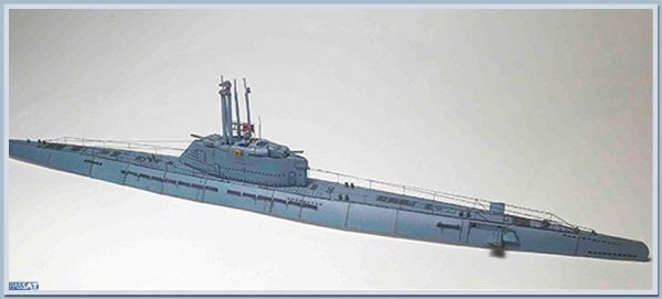 U-Boot Typ XXI U-2540 der Kriegsmarine (1945) 1:250 deutsche Anleitung