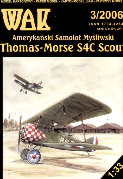 US-Jäger Thomas-Morse S4C Scout (1917) 1:33 übersetzt