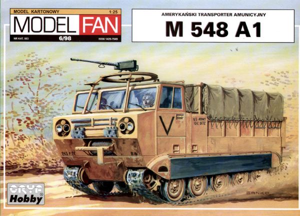 US-Munitions-Kettentransporter M 548 A1 1:25