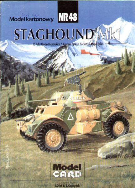 US-Panzerwagen T17E1 Staghound Mk.I (Italien, 1944) 1:25