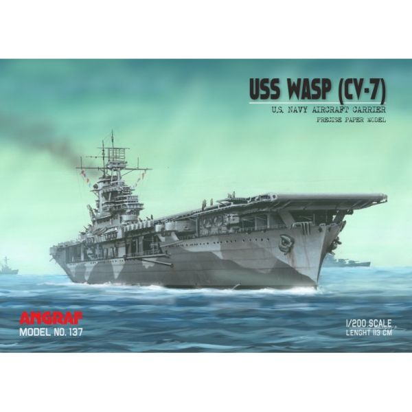 Flugzeugträger USS WASP 1:200