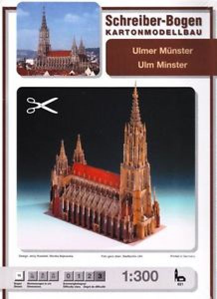 Ulmer Münster 1:300 deutsche Anleitung