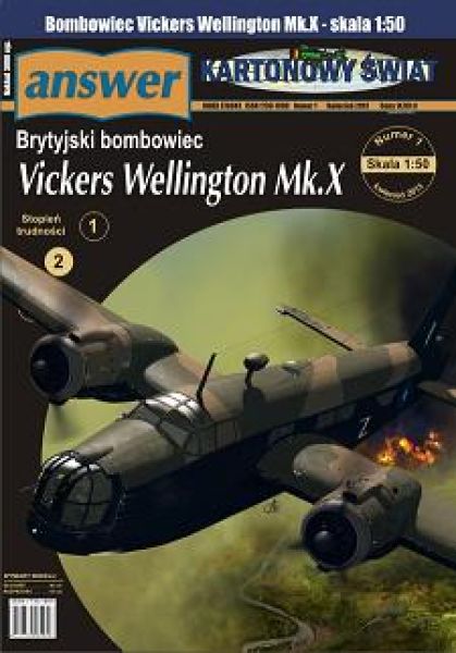 Vickers Wellington Mk.X Birmanischer Luftwaffe RSEC (1944) 1:50